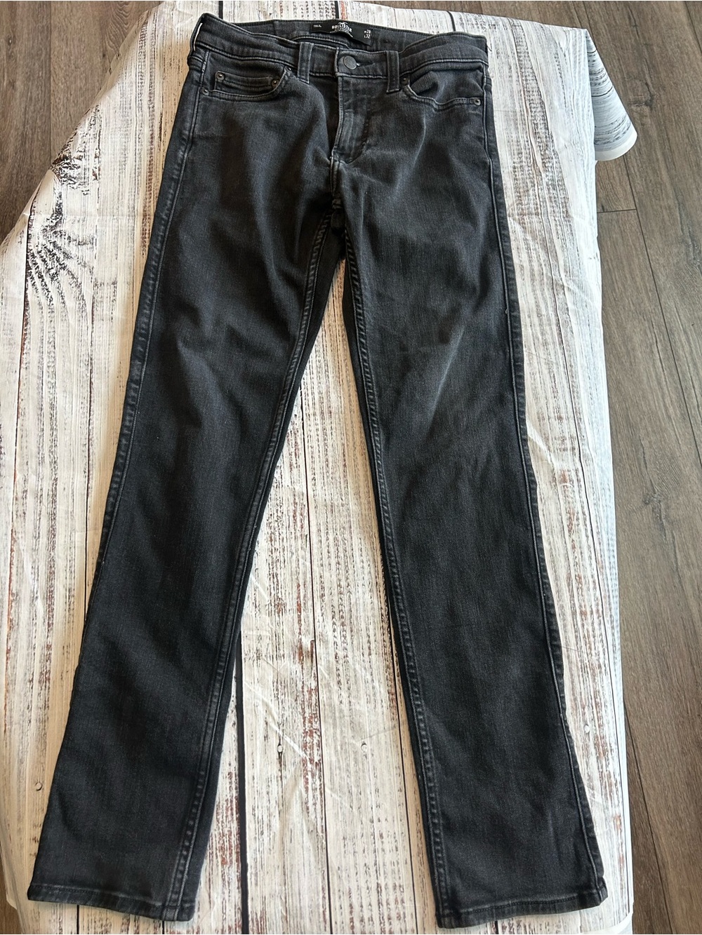 Hollister Men’s Black Slim Straight Jeans
